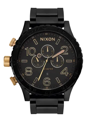 51-30 Chrono - Matte Black / Gold