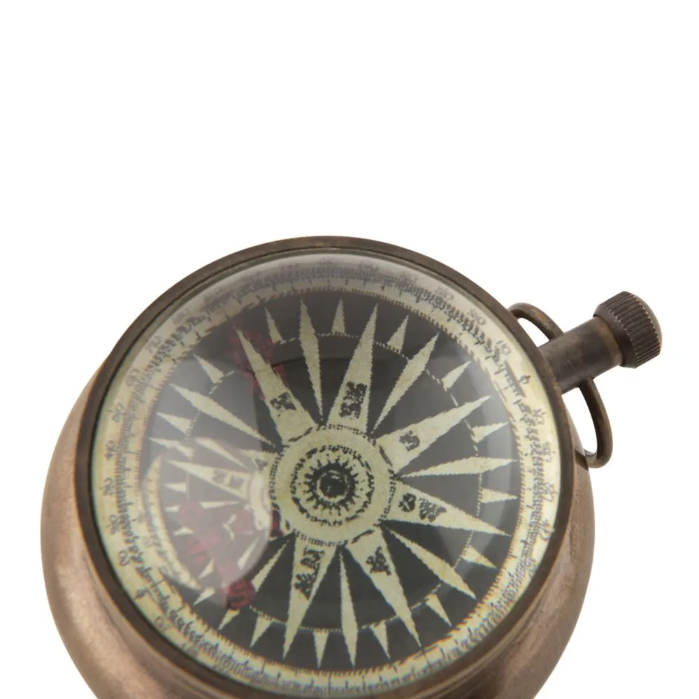 Authentic Models Porthole Eye Of Time Watch, Bronzed