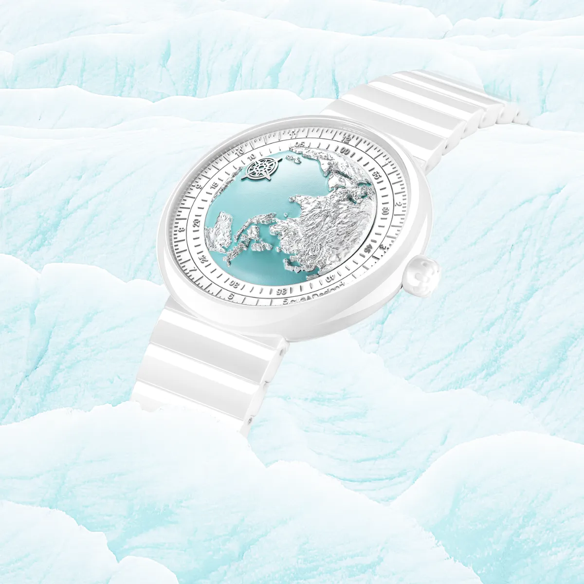 CIGA Design U-Series Blue Planet Ice Age Automatic Watch