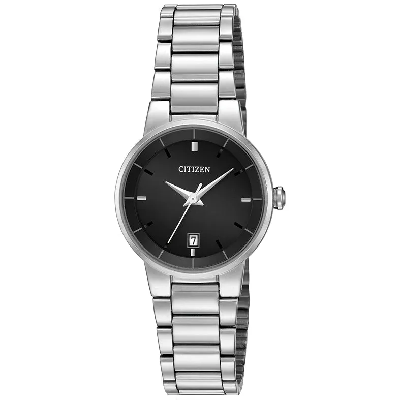 Citizen Ladies’ Quartz Watch with Stainless Bracelet