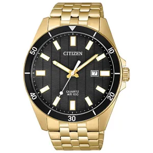 Citizen Quartz Men's Gold Tone Bracelet