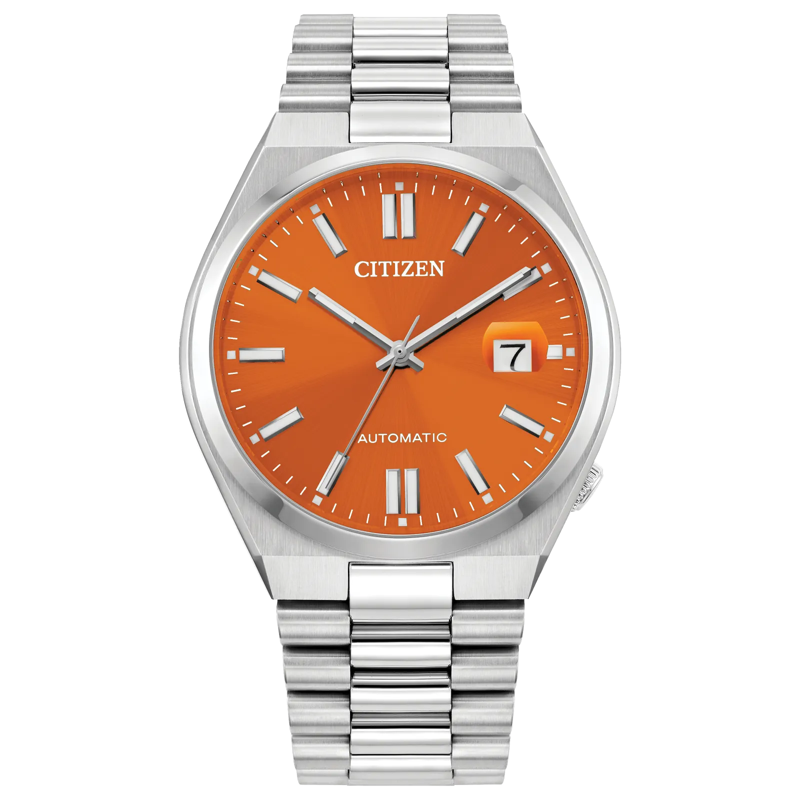 Citizen Tsuyosa Automatic Watch with Orange Dial NJ0151-53Z