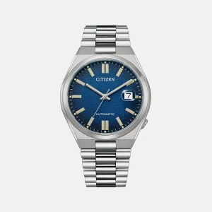 Citizen Tsuyosa Men's Blue Automatic Stainless Steel Watch NJ0151-88L