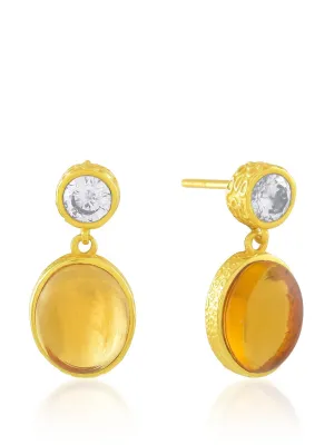 Citrine Serena earrings