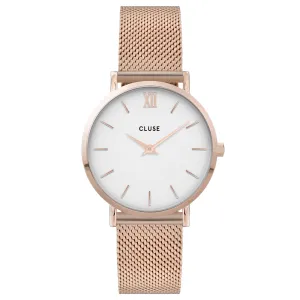 Cluse Rose Gold Minuit Ladies Watch CW0101203001