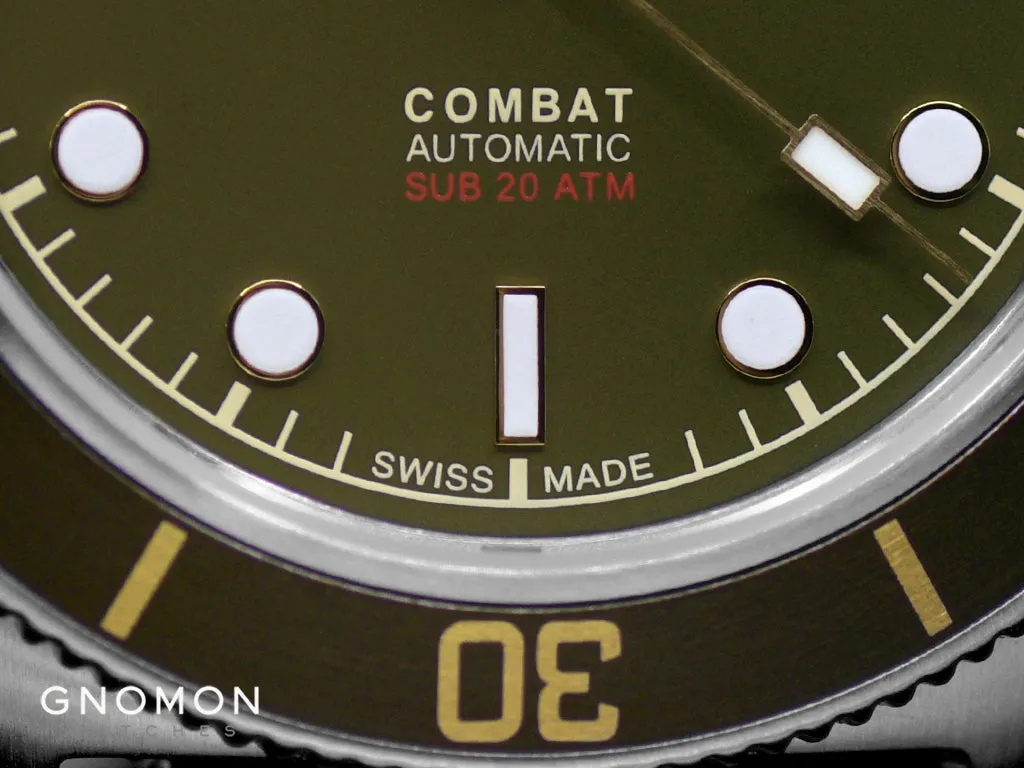 Combat SUB 42 Green Gilt Ref. GL0329