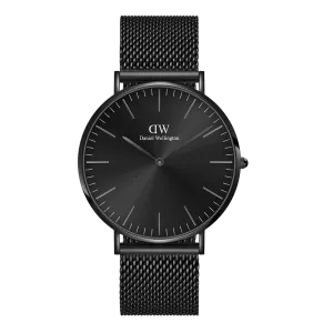 Daniel Wellington Classic 40 Ashfield Black Onyx Watch