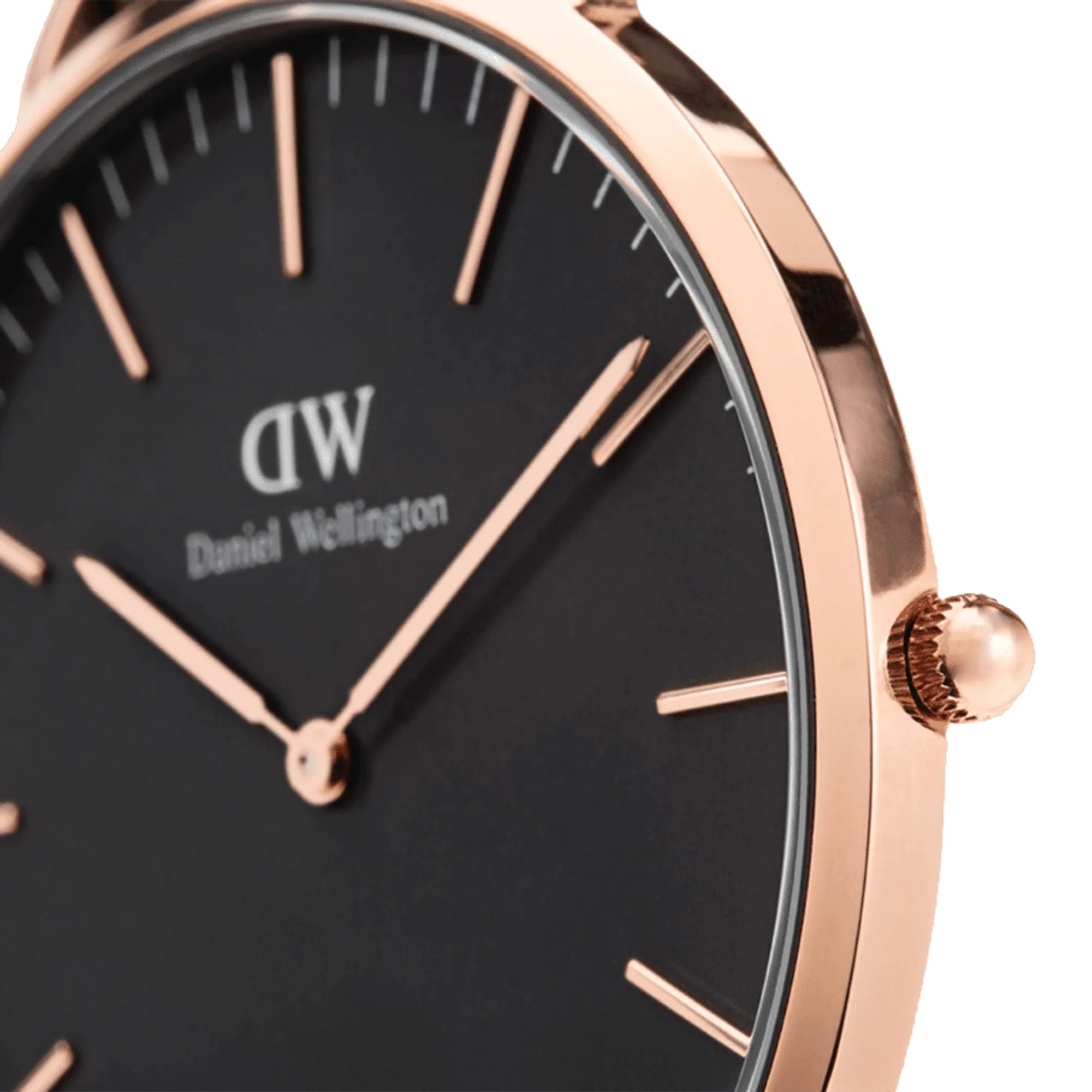 Daniel Wellington Classic 40 Cornwall Rose Gold & Black Watch