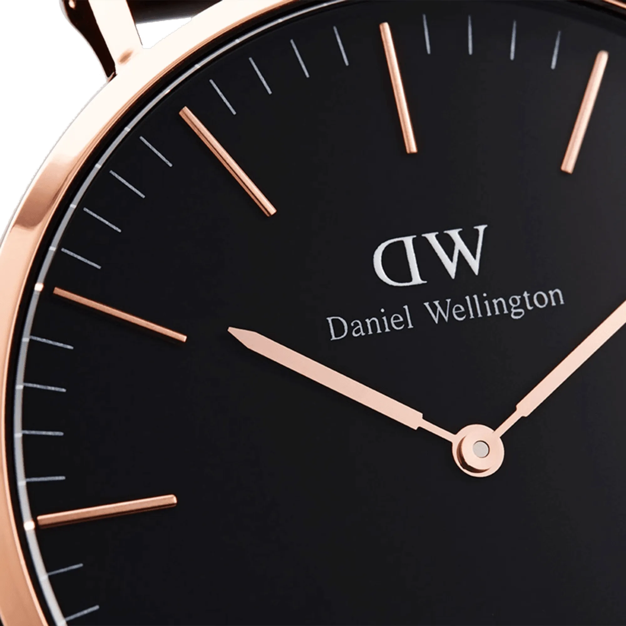 Daniel Wellington Classic 40 Cornwall Rose Gold & Black Watch