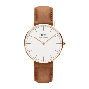 Daniel Wellington Classic 40 Durham Rose Gold & White Watch