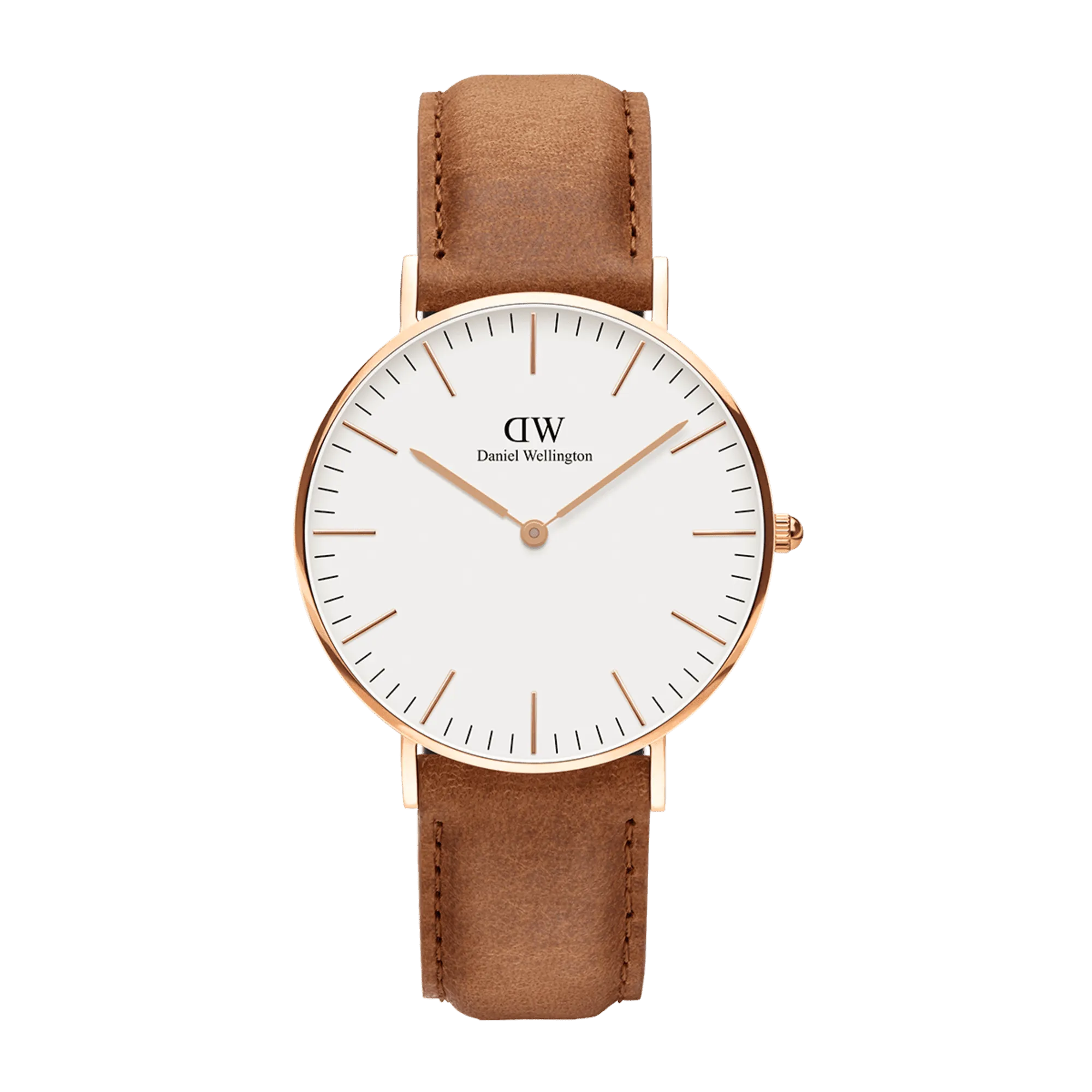 Daniel Wellington Classic 40 Durham Rose Gold & White Watch