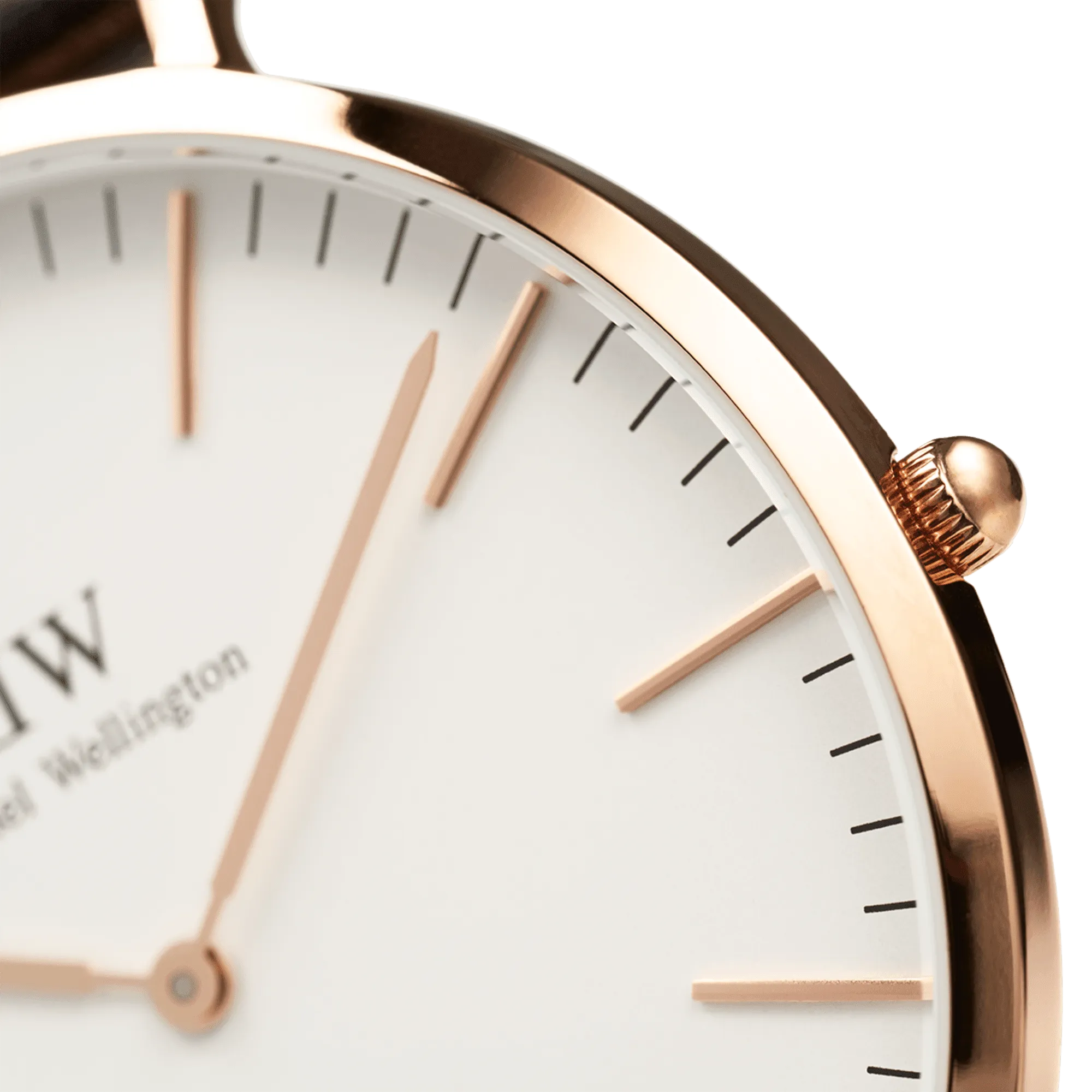 Daniel Wellington Classic 40 Durham Rose Gold & White Watch