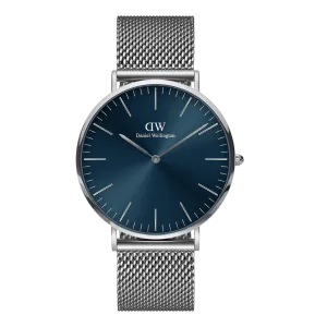 Daniel Wellington Classic 40 Sterling Silver Arctic Watch