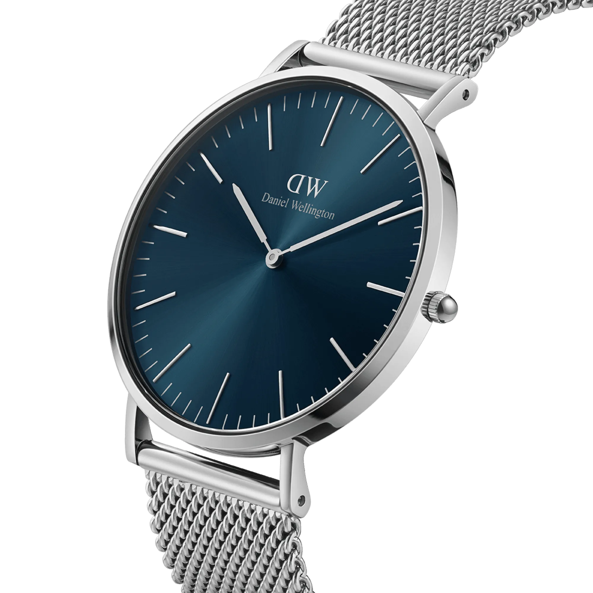 Daniel Wellington Classic 40 Sterling Silver Arctic Watch