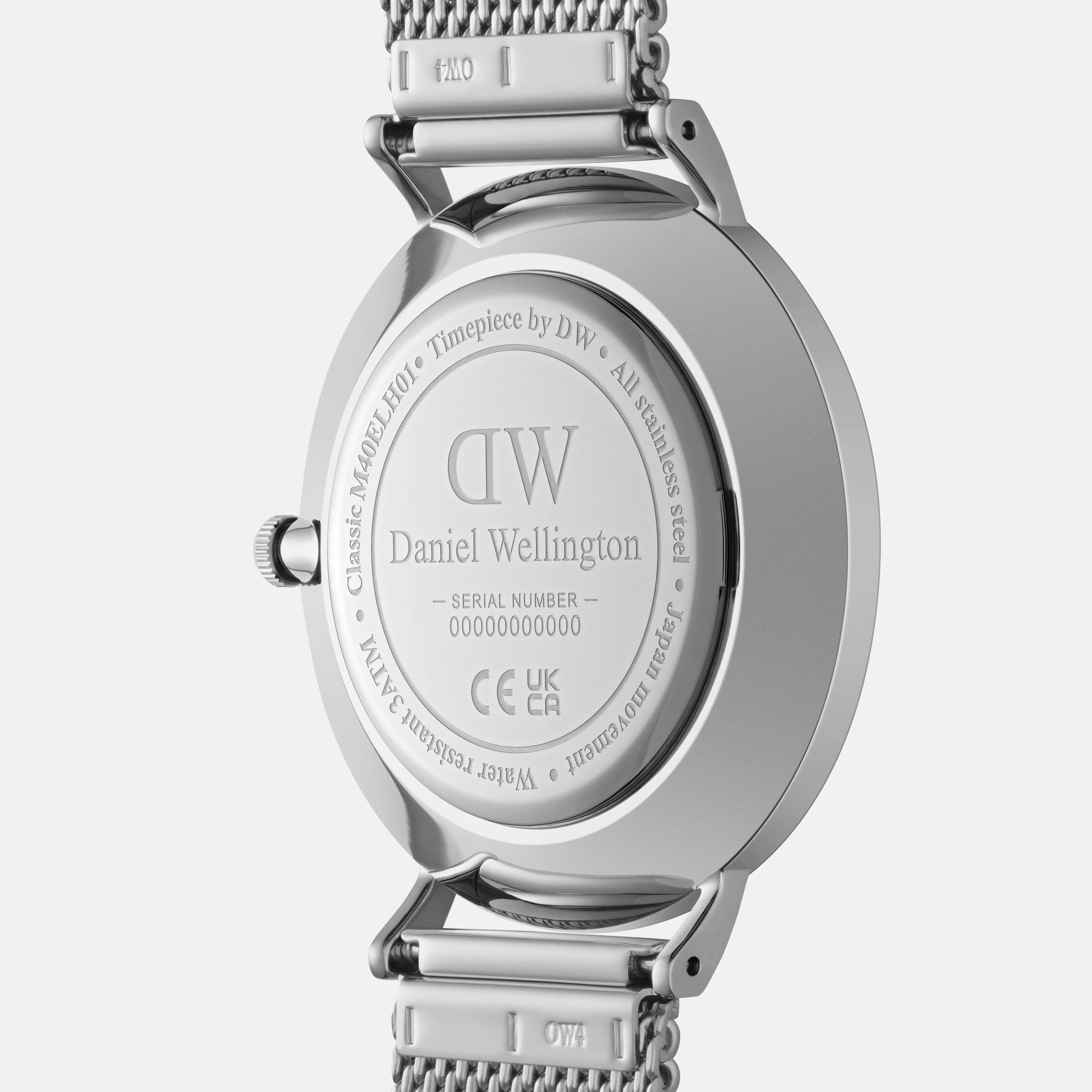 Daniel Wellington Classic Multi-Eye 40 Sterling S Onyx Watch