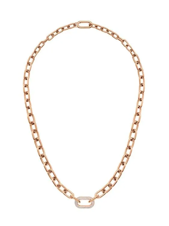 Daniel Wellington Crystal Link Necklace RG