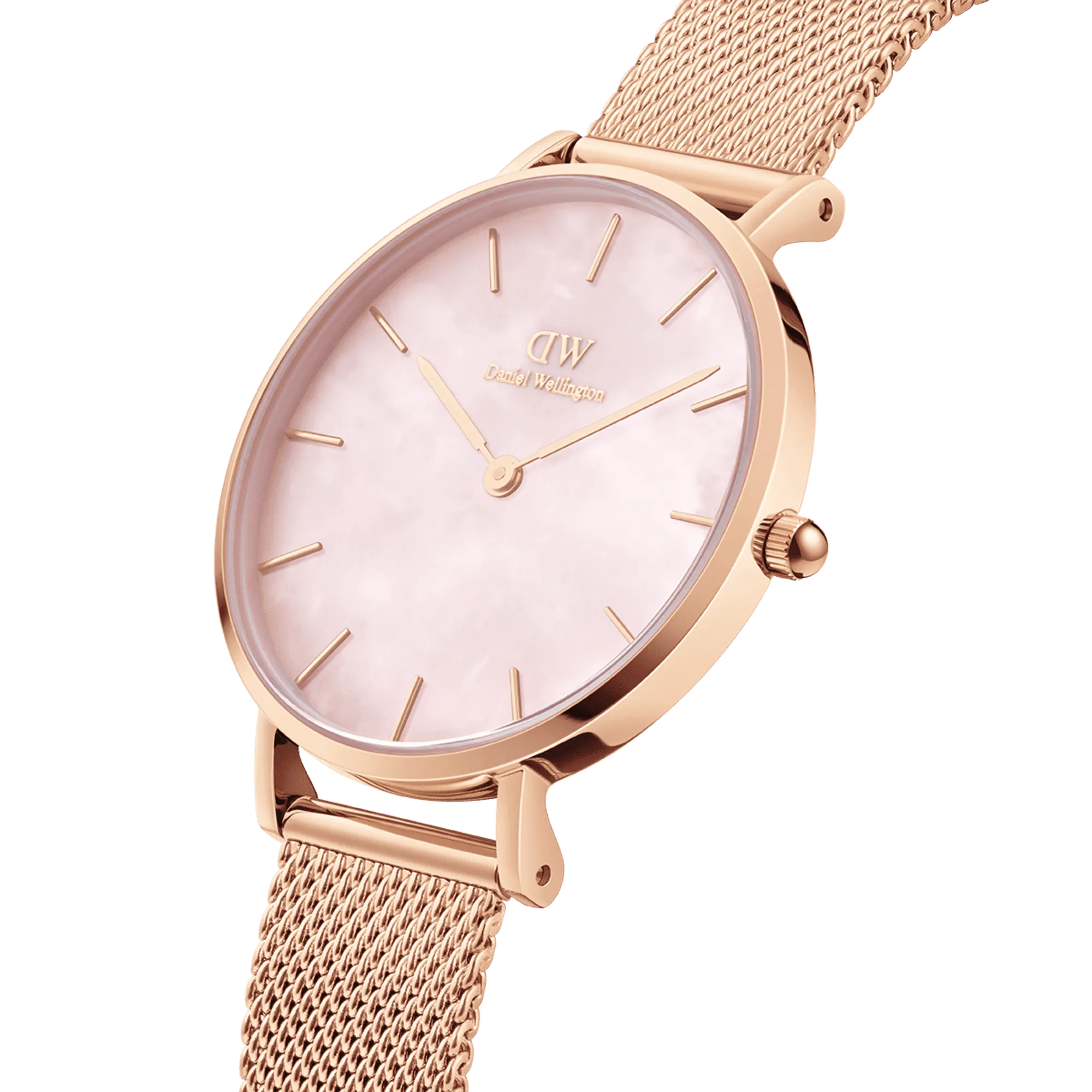 Daniel Wellington Petite 28 Melrose Rose Gold Mother of Pearl Watch