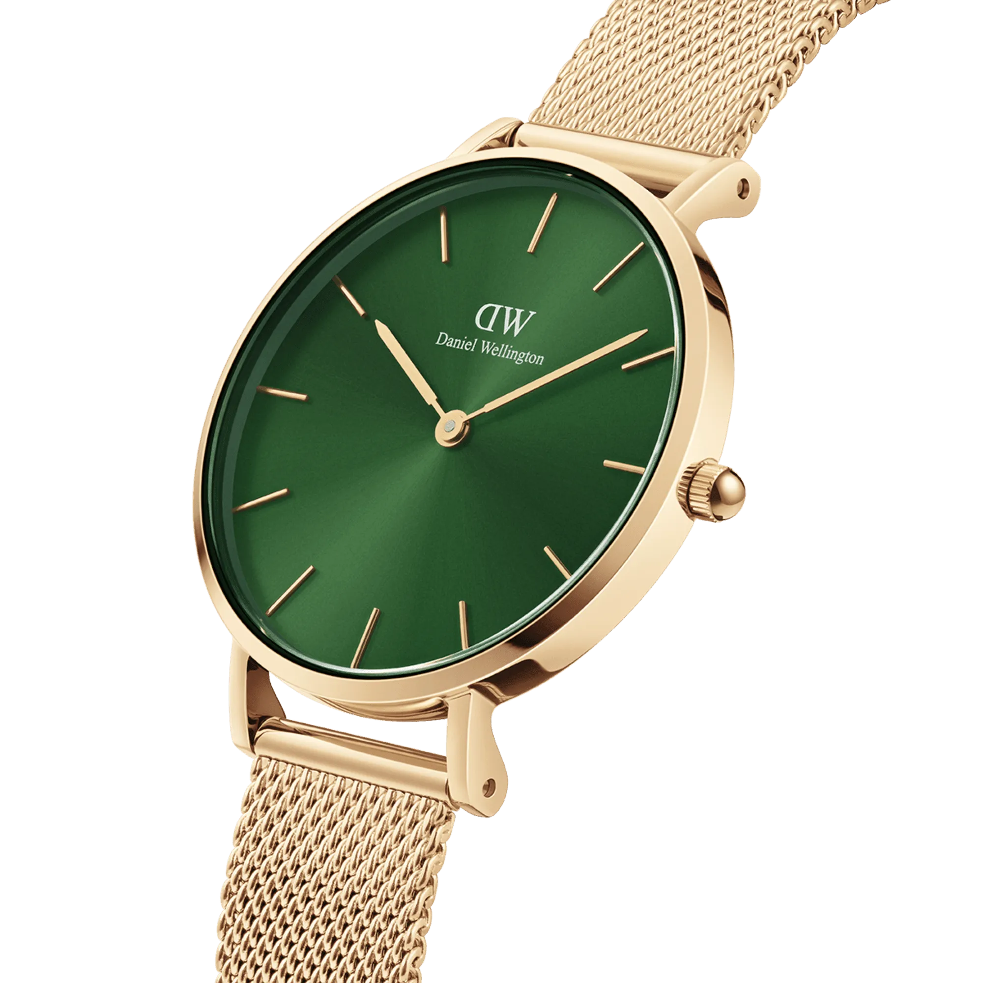 Daniel Wellington Petite Emerald 28 Gold & Green Watch