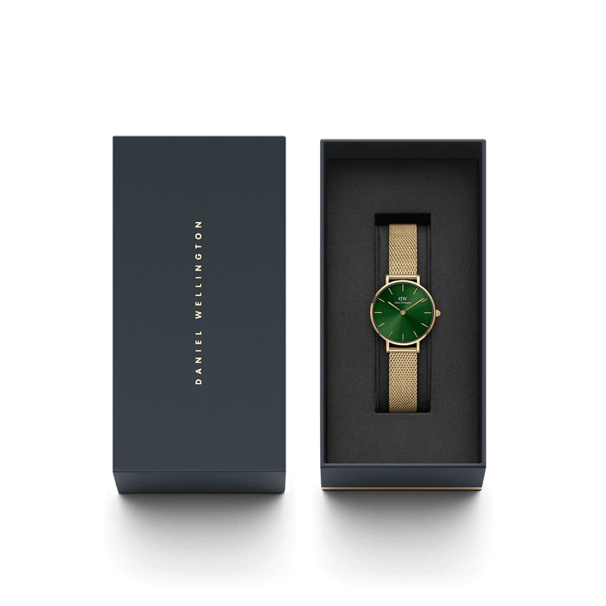 Daniel Wellington Petite Emerald 28 Gold & Green Watch