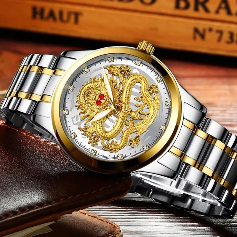 Elegant Gold QuartzTimepiece