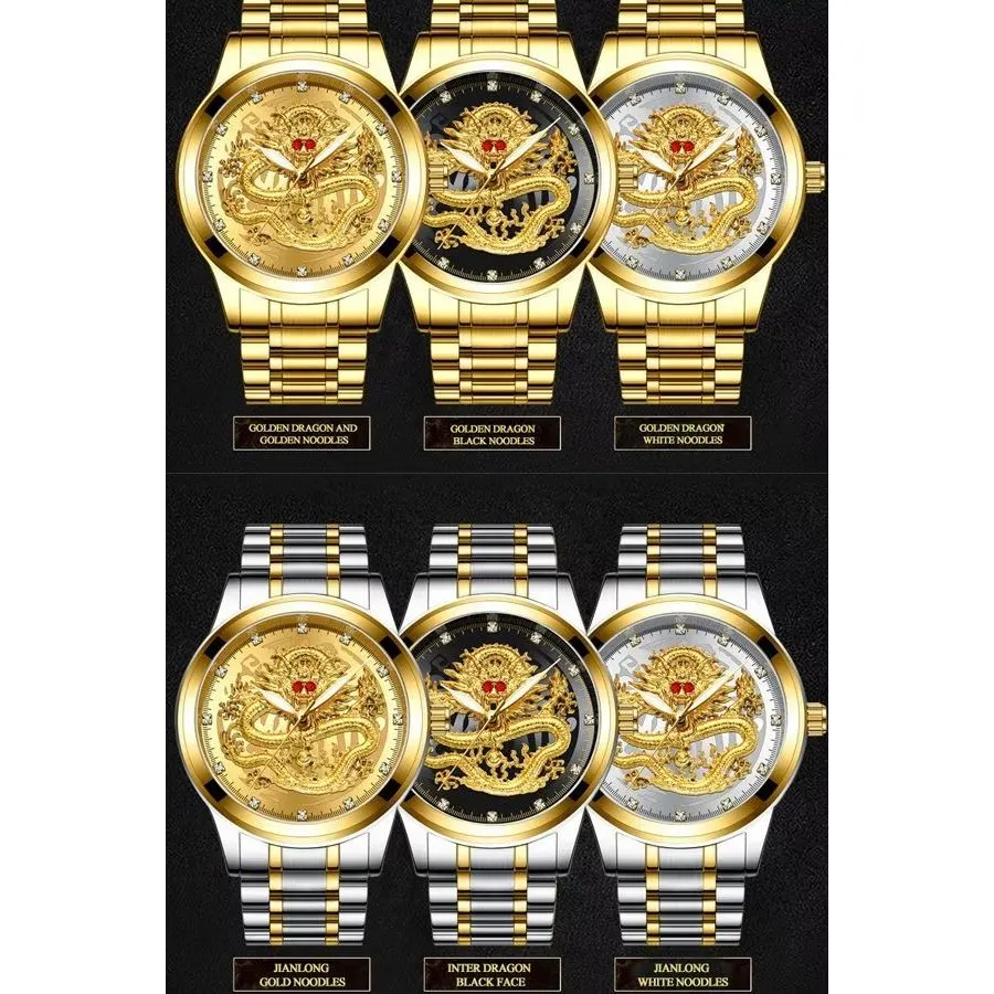 Elegant Gold QuartzTimepiece