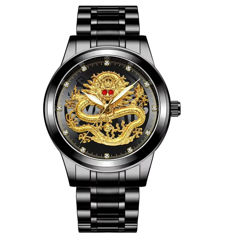 Elegant Gold QuartzTimepiece