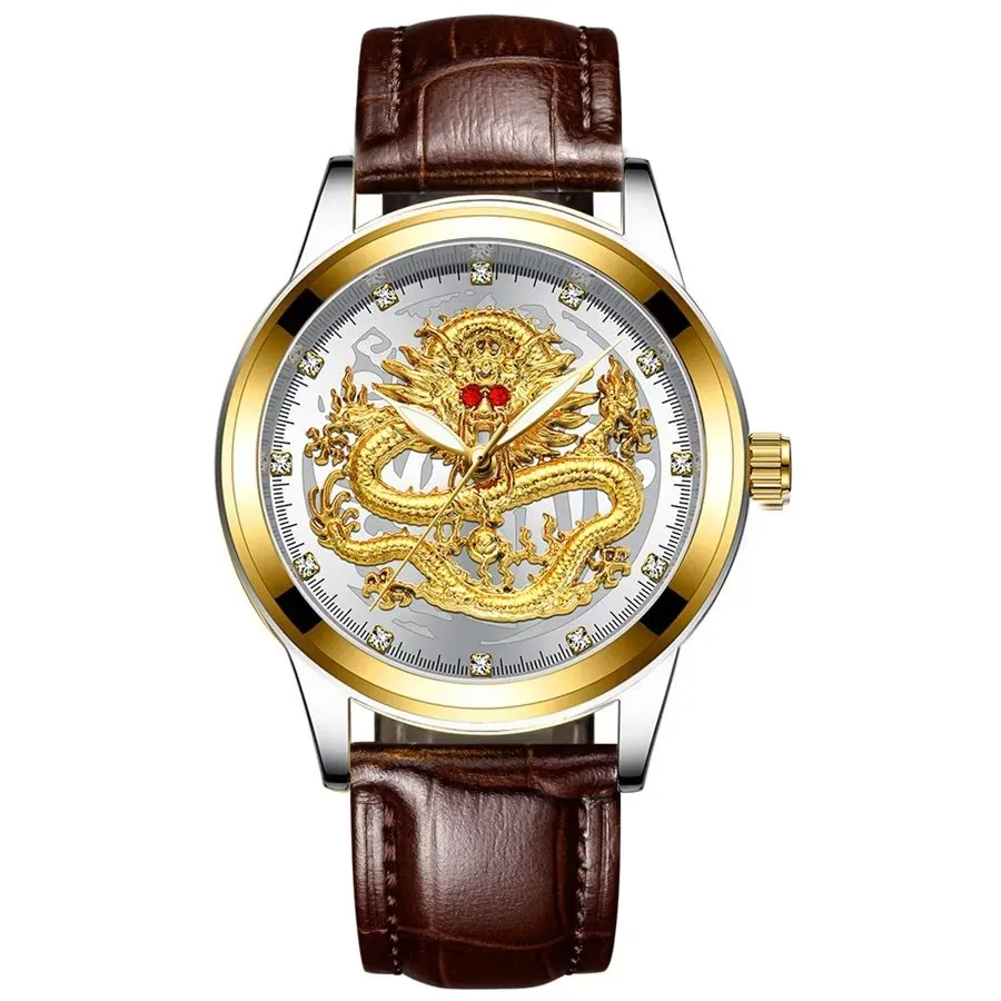 Elegant Gold QuartzTimepiece