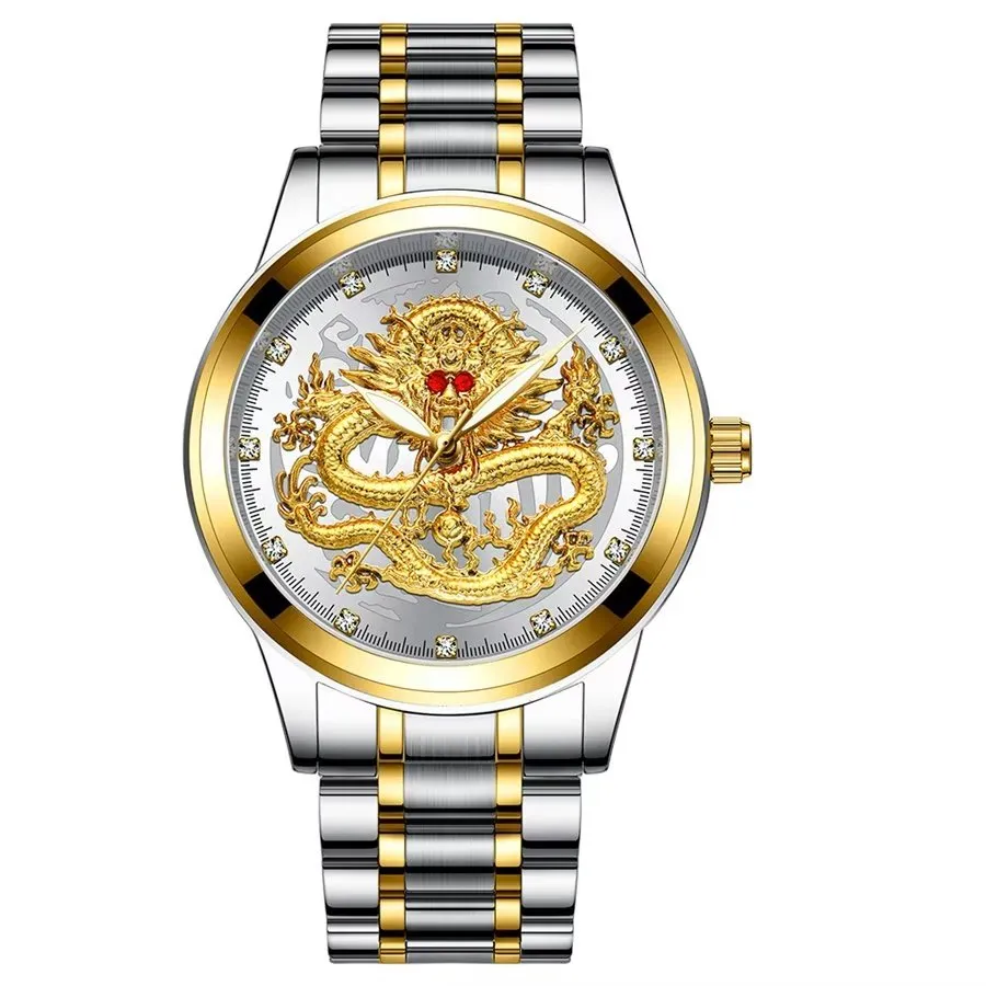 Elegant Gold QuartzTimepiece