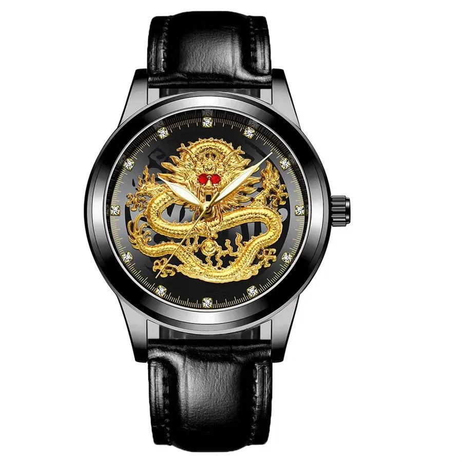 Elegant Gold QuartzTimepiece