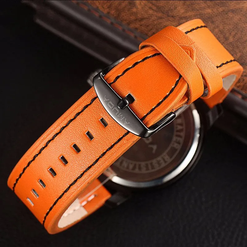 Fashion Brand AMUDA Watches Men Quartz-Watch Male Casual Analog Sports Wrist Watches Relogio Masculino Montre Homme