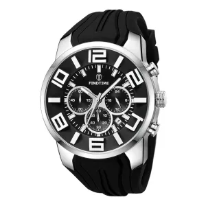 Findtime Men's Chronograph Watch with Luminous Unique Design Sport Watches Waterpoof Quartz Stopwatch