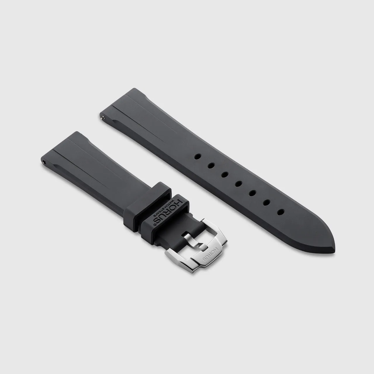 FKM Rubber Strap for Panerai Luminor - Carbon Grey