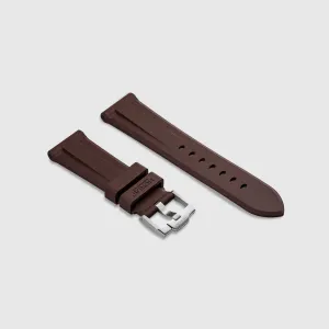 FKM Rubber Strap for Panerai Luminor - Mocha