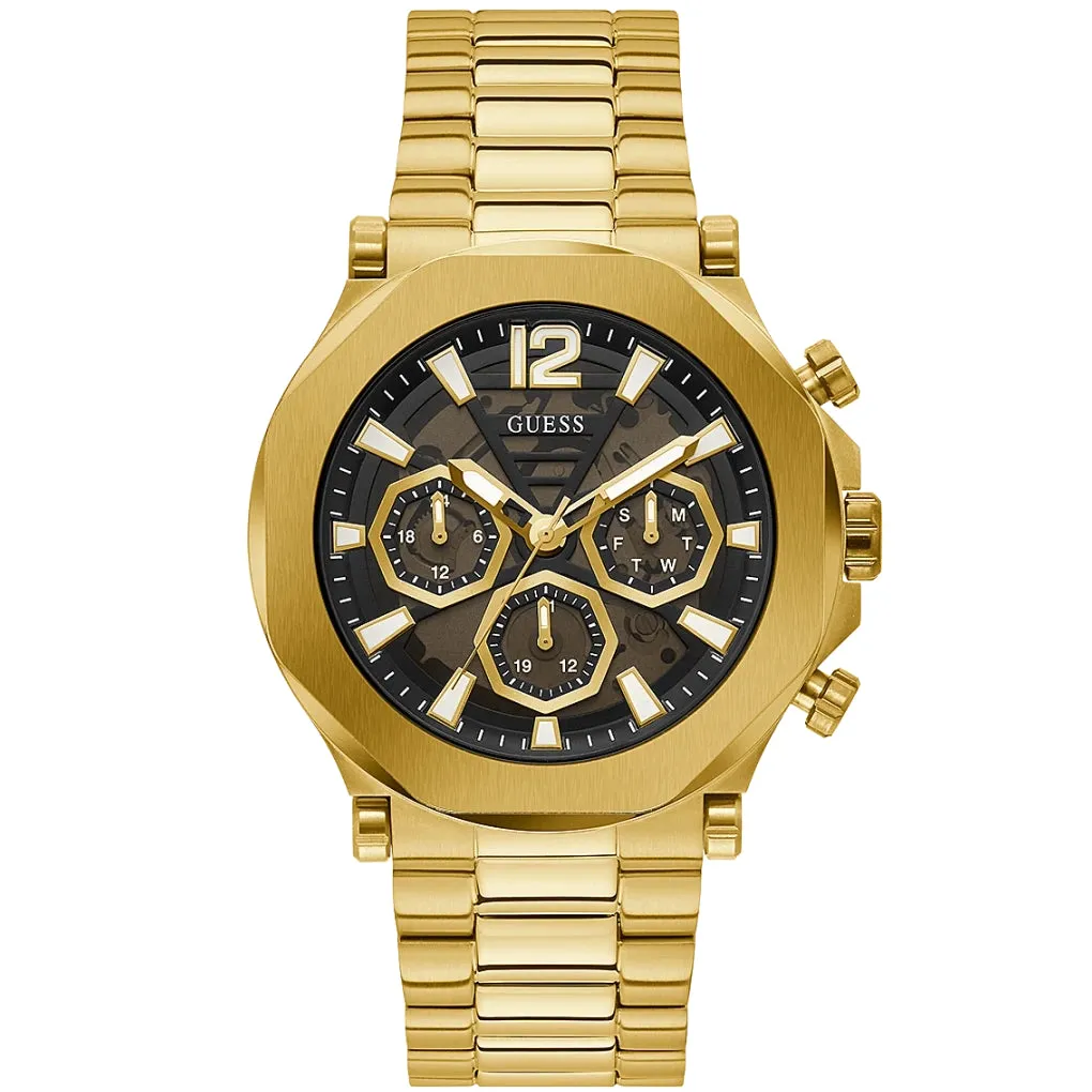 Guess Edge Men's Gold Watch GW0539G2