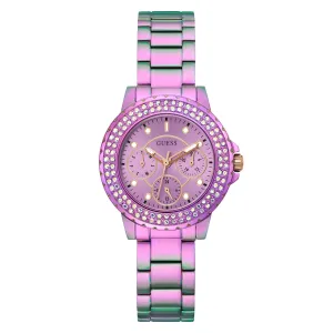 Guess GW0410L4 Ladies Crown Jewel Iridescent Watch