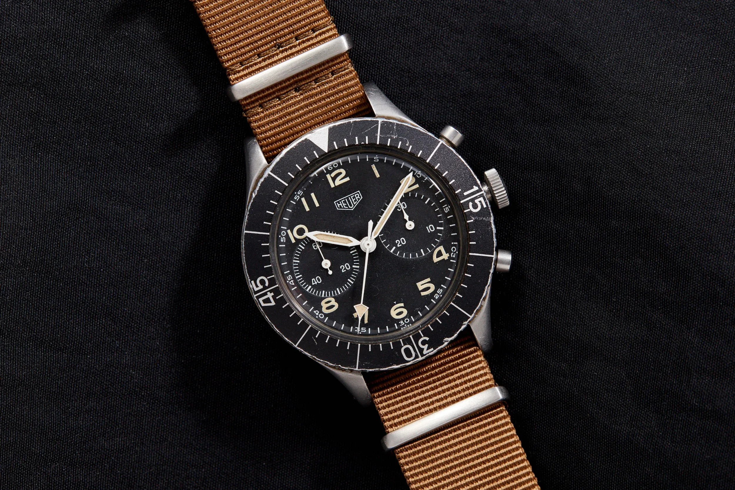 Heuer Bundeswehr Chronograph