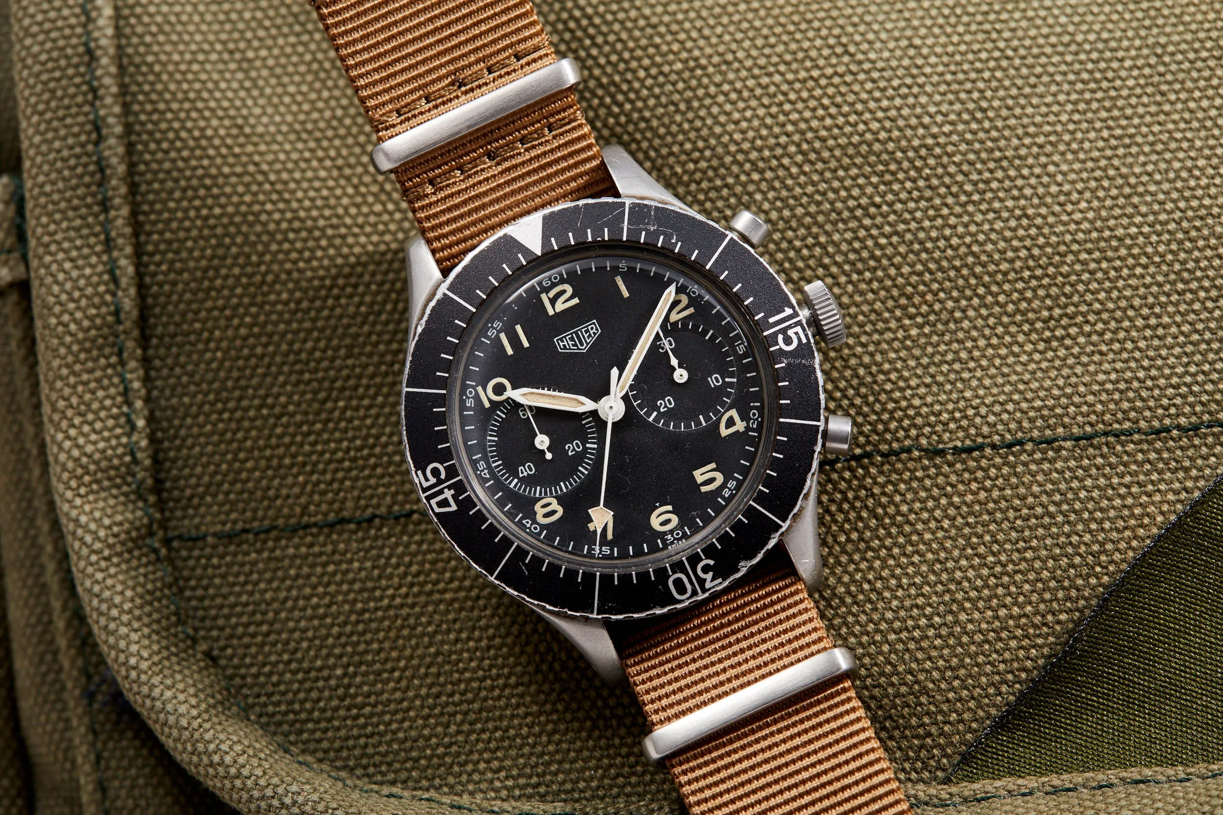 Heuer Bundeswehr Chronograph