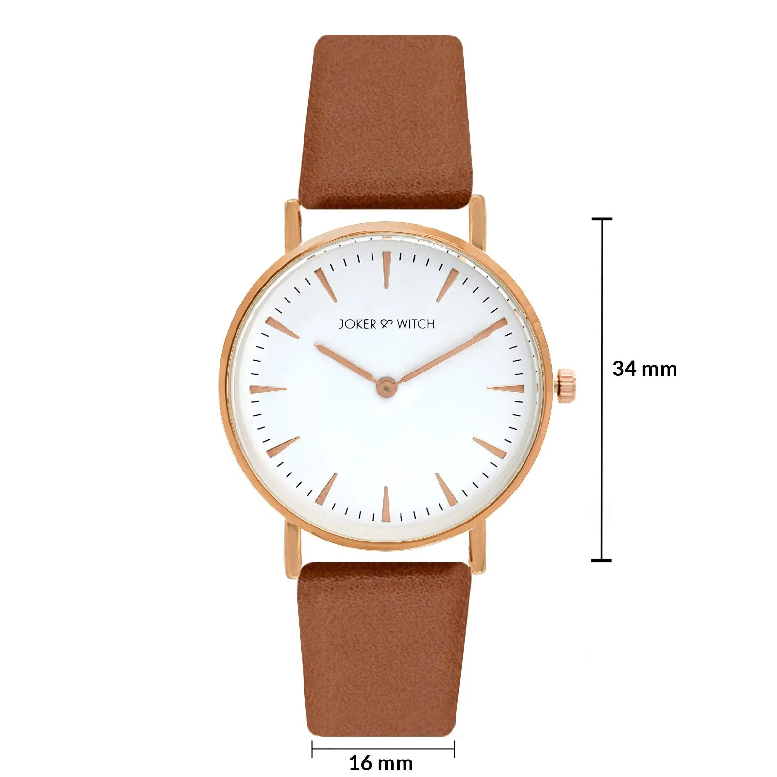 INES Sleek Tan Watch