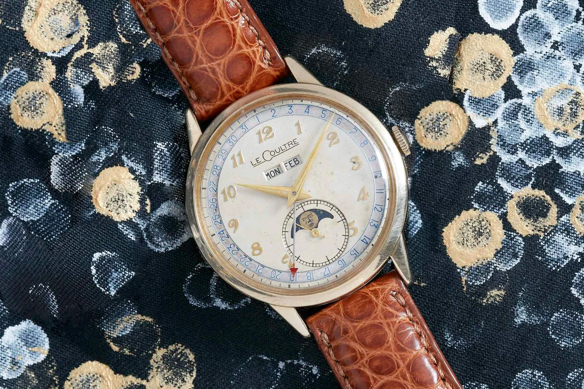 Jaeger LeCoultre Triple Date Moonphase