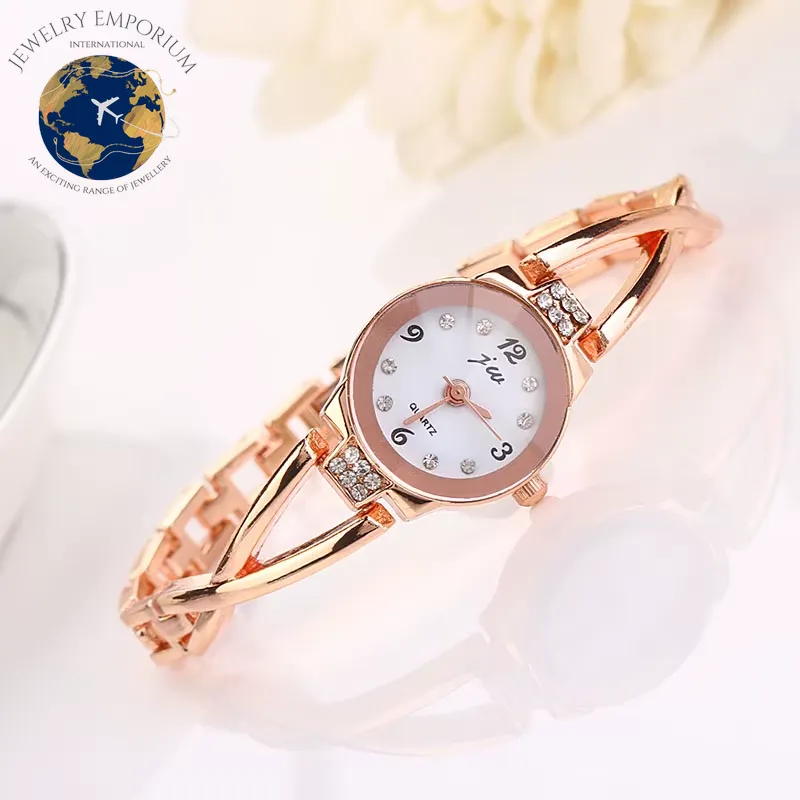 Korean Style Fashion Women Girl Bracelet Watch Ladies Stainless Steel Alloy Wristwatch Exquisite Luminous Quartz Watches Relogio