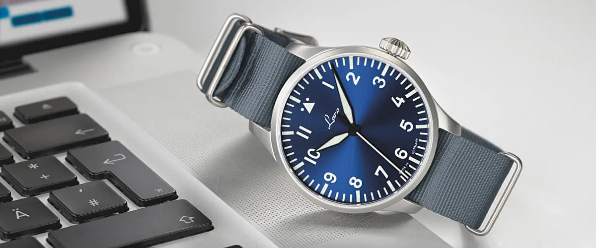 LAC Watch Pilot Basic Augsburg Blue Hour