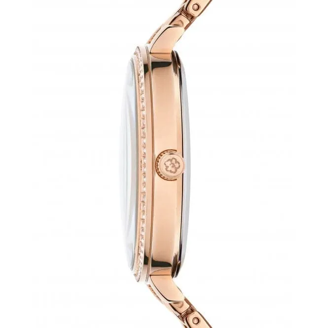 Ladies Daisen Stainless Steel Rose Gold-Tone Watch BKPDSS304