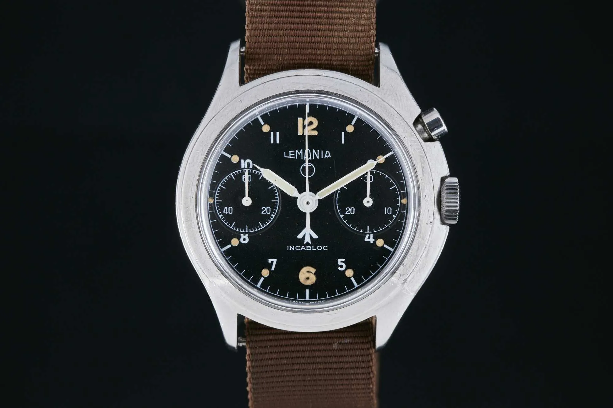 Lemania Monopusher Chronograph 6BB