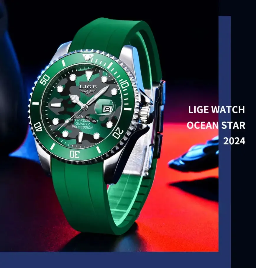 LIGE Sport Quartz Watch