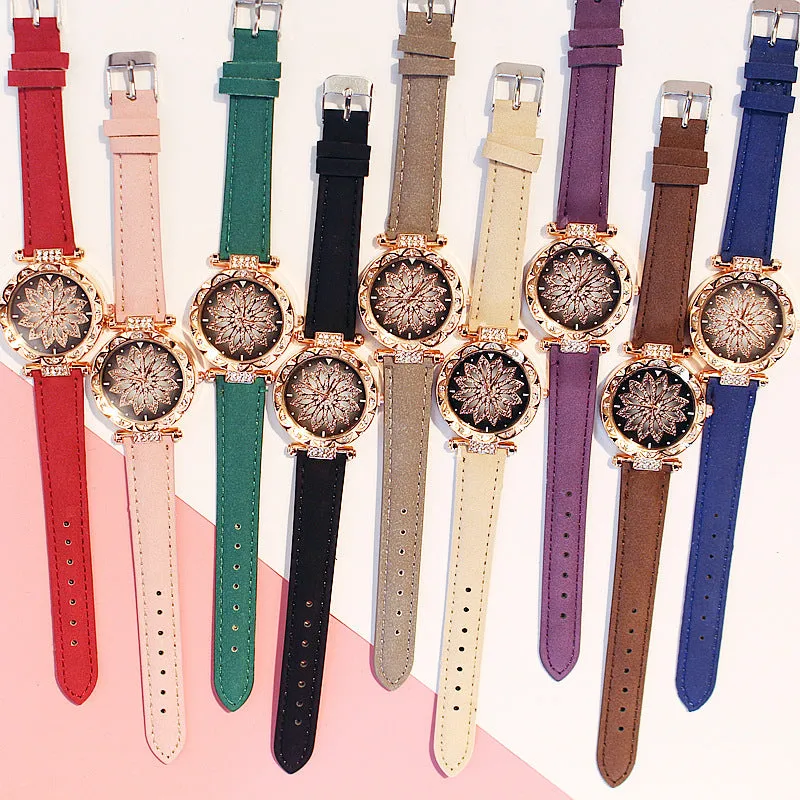 Luxury Women Watches Bracelet set