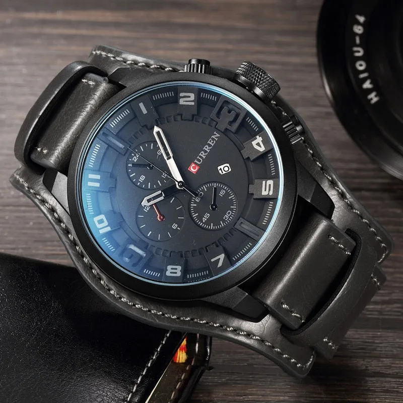 Mens Brand Luxury Sports Military Watches