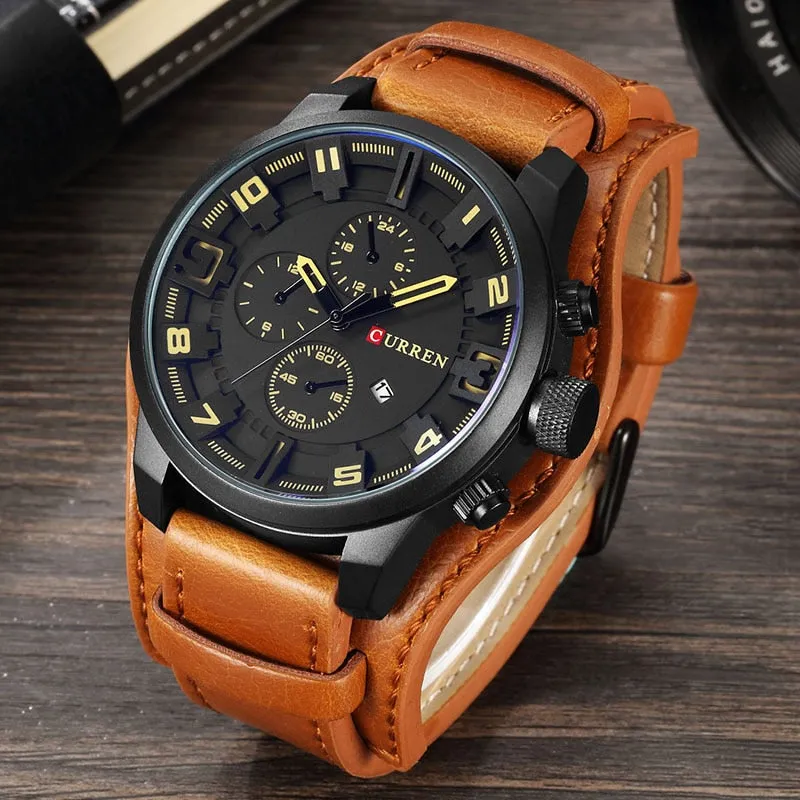 Mens Brand Luxury Sports Military Watches