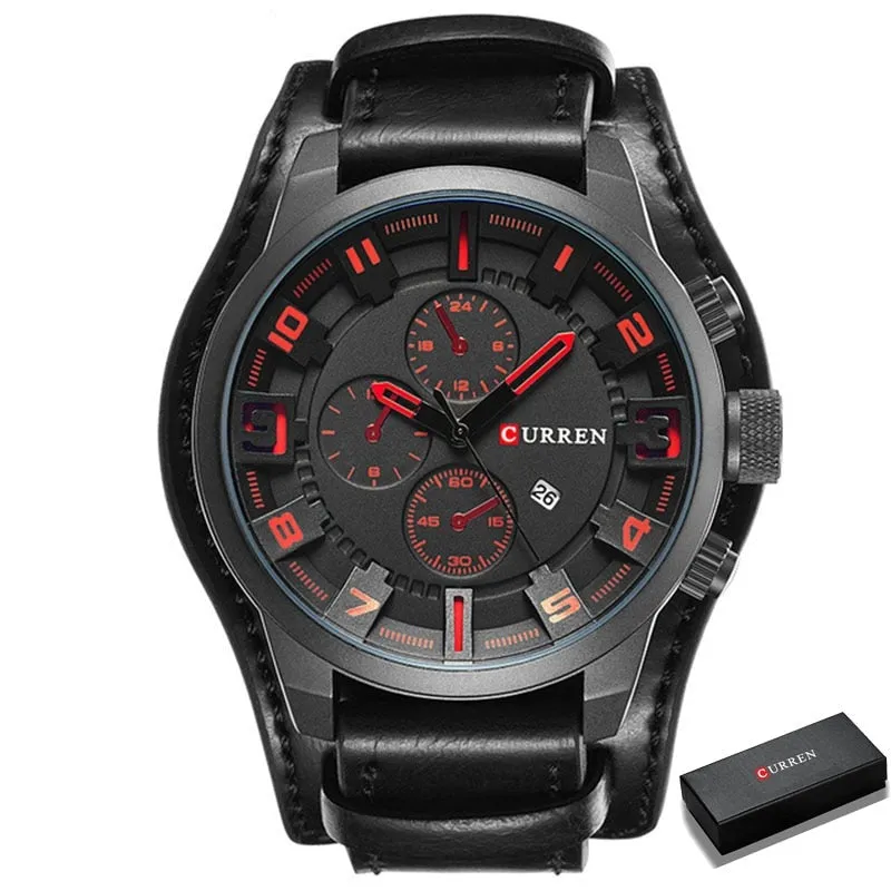 Mens Brand Luxury Sports Military Watches