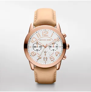 Michael Kors Rose Vachetta Leather Women's Watch MK2283