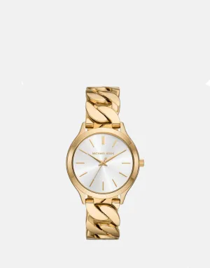 Michael Kors Runway Gold Stainless Steel Watch